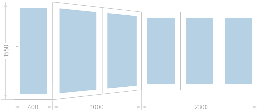 Остекление балконов и лоджий в многоэтажках серии П-44Т