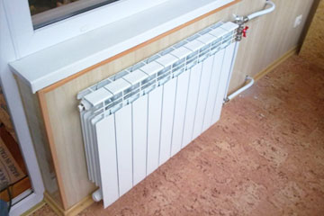 Отопление на балкон под ключ в Малаховке